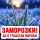 Внимание! Заморозки до 6 градусов мороза! Внимание! Заморозки до 6 градусов мороза!