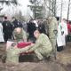 Перезахоронили с воинскими почестями Перезахоронили с воинскими почестями